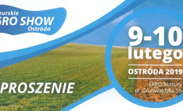 Firma SAS zaprasza na Mazurskie Agro Show 2019