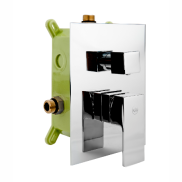 HEXA Bateria podtynkowa 3 drożna Quadro 40