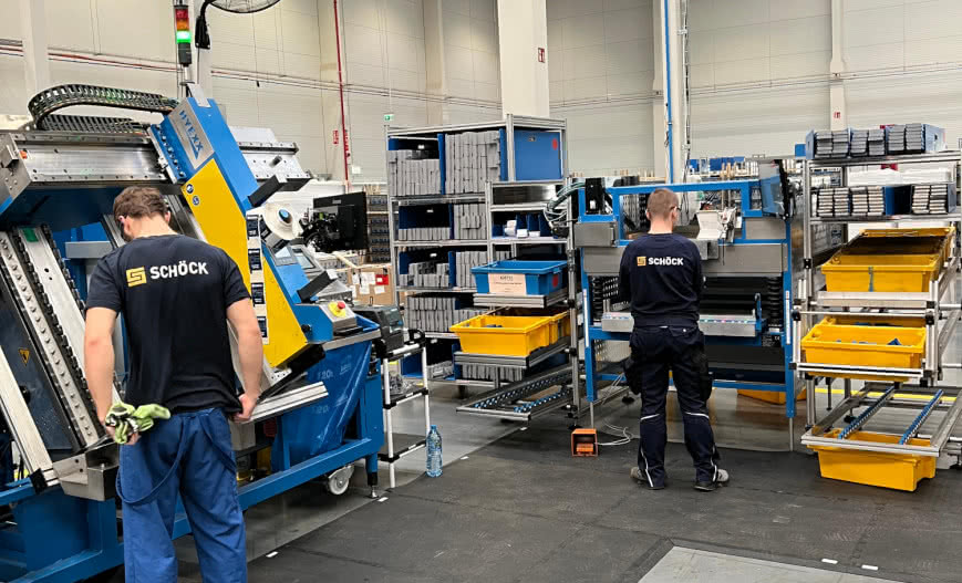 Nowa linia montażowa w tyskim zakładzie Schöck