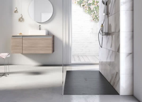 Brodzik kompozytowy STONEX® z kolekcji Helios 