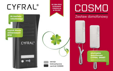 Zestaw domofonowy COSMO R1