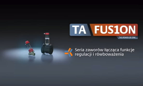 Zawór równoważący i regulacyjny TA-FUS1ON