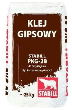 Klej gipsowy biały Stabill PKG-28