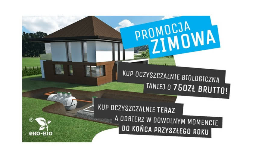 Promocja na oczyszczalnie Eko-Bio!