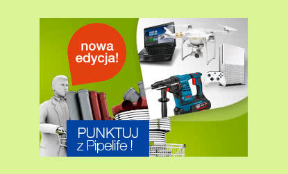 Pipelife zaprasza do nowej edycji promocji 2017. Kupuj, zbieraj punkty, odbieraj nagrody