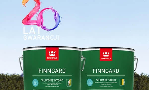 Produkty do fasad mineralnych Tikkurila z 20-letnią gwarancją