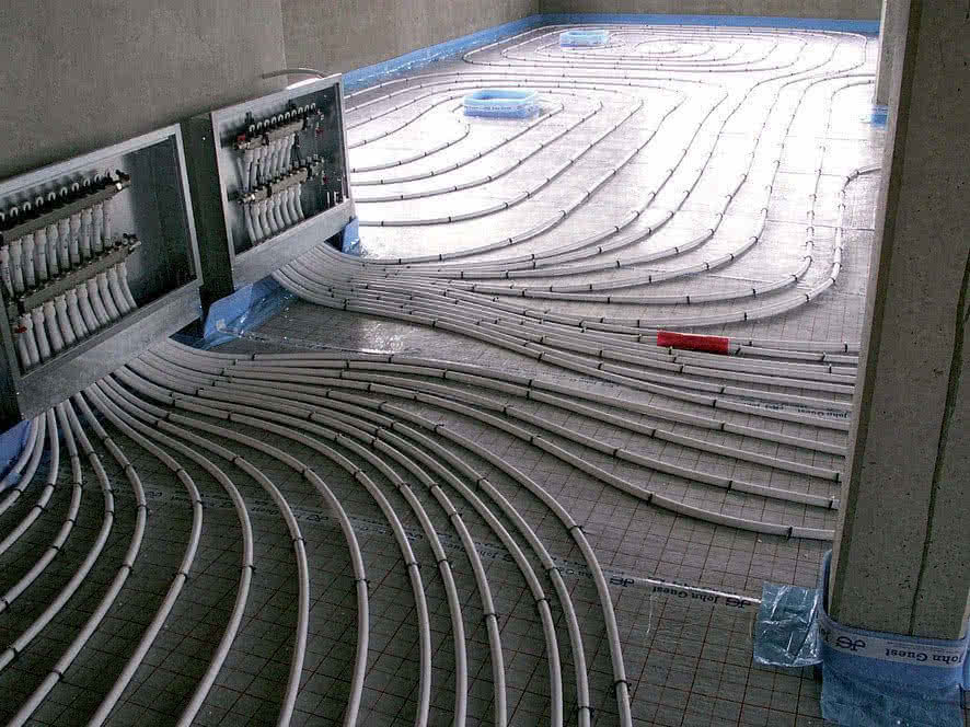 System wodnego ogrzewania podłogowego Speedfit®. fot. John Guest Polska System wodnego ogrzewania podłogowego Speedfit®. fot. John Guest Polska